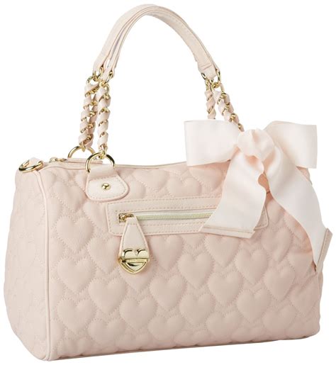 betsey johnson pink bag|betsey johnson pink handbags.